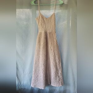 H&M Divided Textured Summer dress Sz  XS